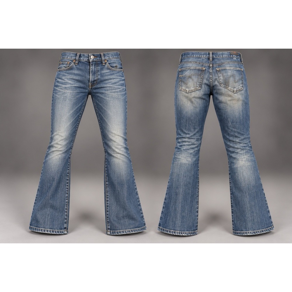 Citizens of Humanity Jeans Women 26x30 Dita Bootcut Dark Wash Denim Blue